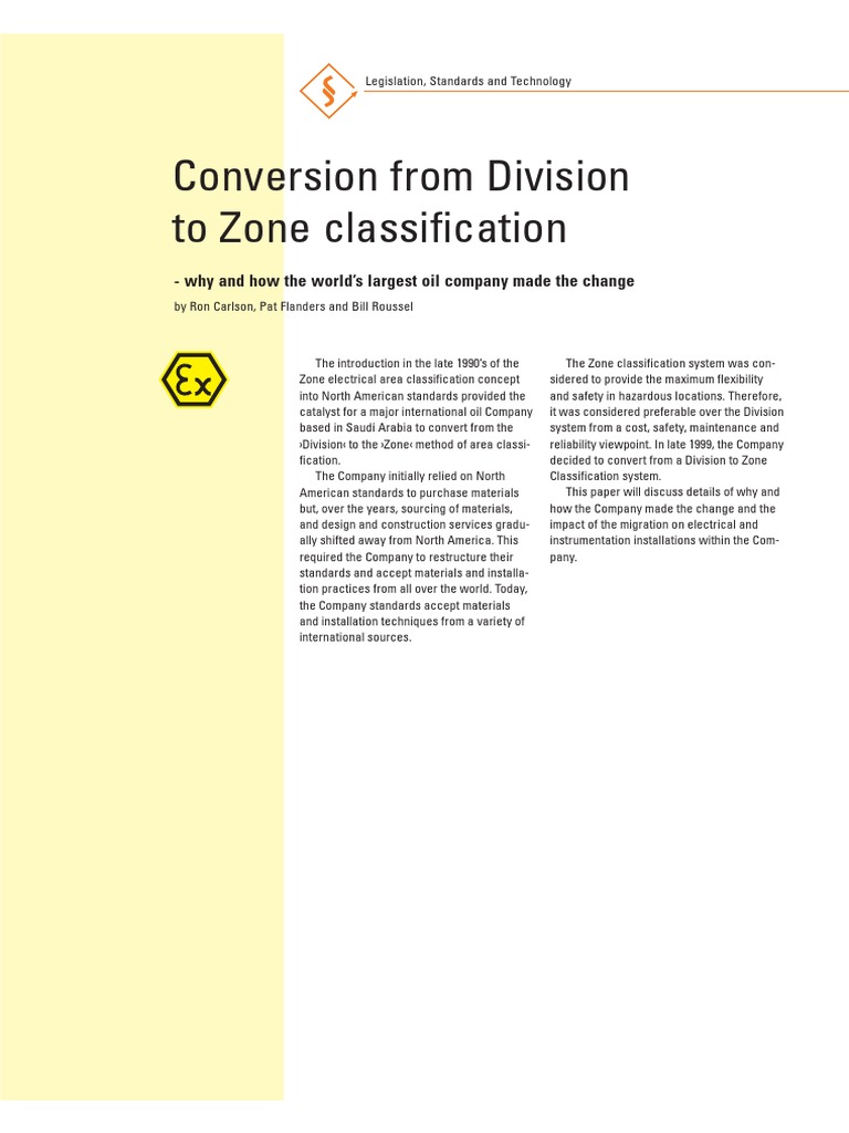 16zone Classification en | PDF | Engineering | Safety