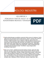 Pengaruh Faktor (Rout of Entry) Dan Kerentanan Individu Terhadap Toksisitas Pada Kulit