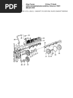 Ford 4000 Camshaft Rocker ASSy Parts