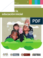 DOCUMENTO DE LA EDUCACIÓN INICIAL 