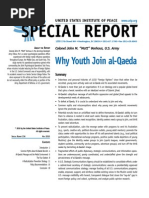 Download United States Institute of Peace Special Report Why Youth Join Al-Qaeda by USA TODAY SN30983812 doc pdf