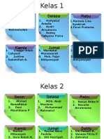 Jadwal Piket Kelas Full