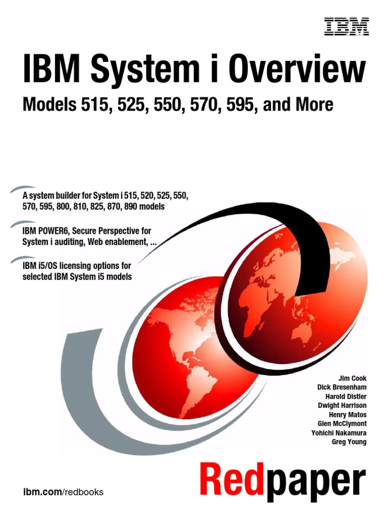 IBM System i Overview | Ibm System I | Operating System