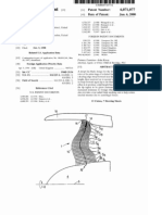 Swept Fan Blade (US Patent 6071077)