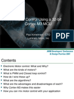 Motor Control Using a 32-bit Cortex-M3 MCU