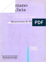 De Sousa Santos Boaventura - De La Mano de Alicia - Lo Social Y Lo Politico en La Posmodernidad