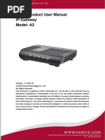 Download Fanvil A2 User Manual by Julio Guarniz SN309849882 doc pdf