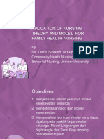 Aplication of Nursing Theory and Model for Family