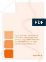 La Constitución Española de 1978 - Diciembre 2015