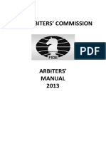 Arbiters Manual 2013