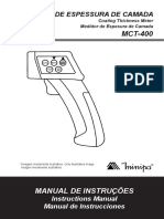 Medidor de Espessura de Camada MCT-400