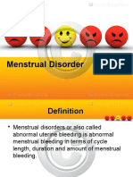 Menstrual Disorder