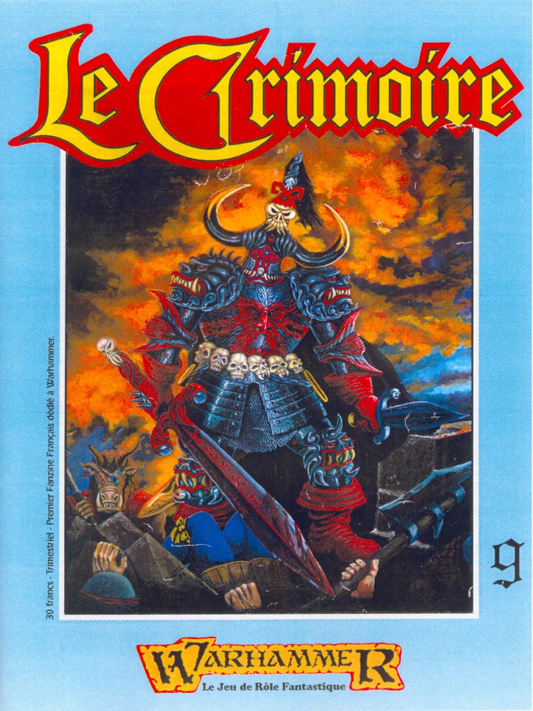WJDRF - Le Grimoire Vol 20 - Chaos Les Terres Du Nord - Warhammer JDR - Occasion