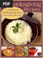 22 Easy Thanksgiving Recipes A Traditional Thanksgiving Menu From RecipeLion PDF