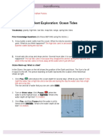 9 Ocean Tides Explore Learning Gizmo