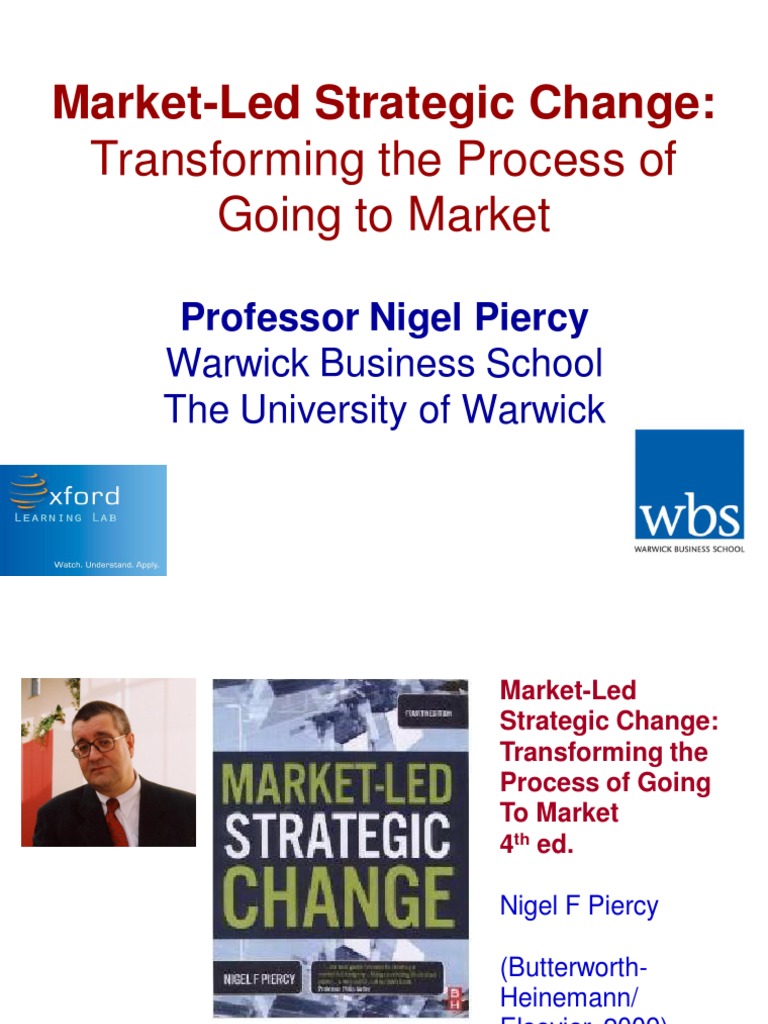 Market-Led Strategic Change Overview | PDF | Strategic Management ...