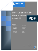 D2.04 Collation of Offshore Wind-Wave Dynamics