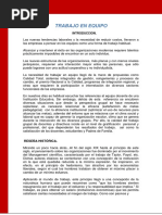 Trabajo en Equipo