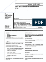 Nbr 12284 Nb 1367 - Areas de Vivencia Em Canteiros de Obras