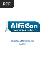 Alfacon Bacen Questoes Comentadas