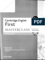 First Masterclass WorkBook