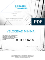 Velocidades Minimas y Maximas