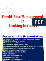 Credit Risk Management Lecture