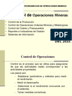 Control de Operaciones Mineras
