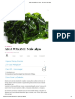 ALGA WAKAME_ Serie Algas - Barcelona Alternativa