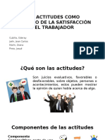 Actitudes y satisfacción laboral