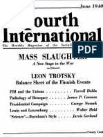 Fourth Internacional - June 1940 - Socialist Workers Party