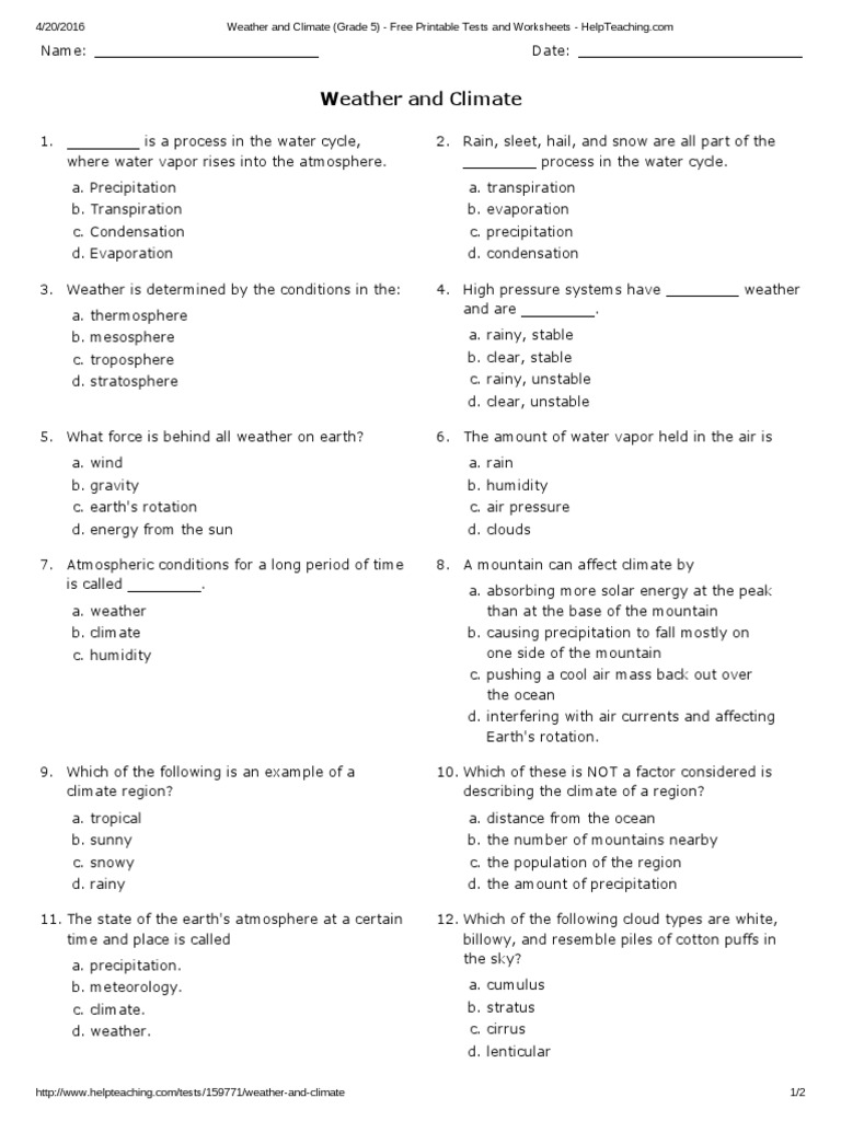 weather-and-climate-grade-5-free-printable-tests-and-worksheets