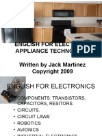 English For Electrical Appliance Technology