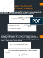 Calculos de Proceso de Endulzamiento Con Aminas