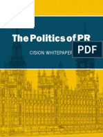 The Politics of PR: Cision Whitepaper