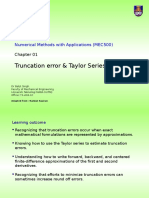 C01.03 Truncation Errors & Taylor Series