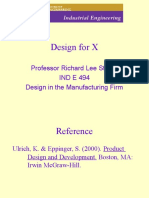 Design for X - PPT X