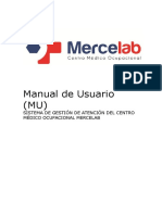 Manual de Usuario de Sistema de Atencion Medica