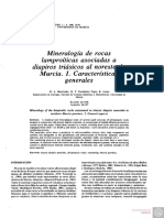 Mineralogía de Rocas Lamproíticas 