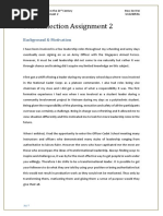 Leadership reflection essay sample image