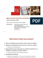 Suzanne Mellen, HVS: Hotel Values and Cap Rates