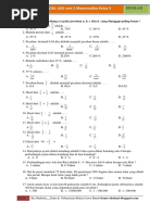 Soal Matematika Bilangan Pecahan