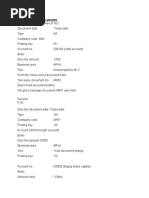 FBV0 Post Parked GL Document | PDF | Database Transaction | Databases