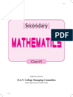 Secondary Maths 6