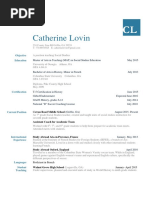 c lovin- resume