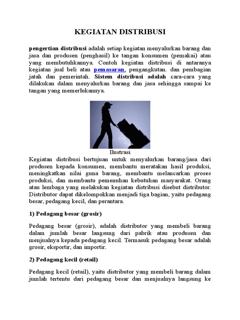 Kegiatan Distribusi Pdf