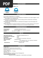 Salesforce Resume