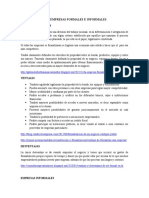 Empresas Formales e Informales