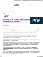 Cerebro en La Sombra - Habilitar El Escritorio Remoto Multiusuario y Multisesión en Windows7