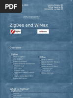 ZigBee and WiMax